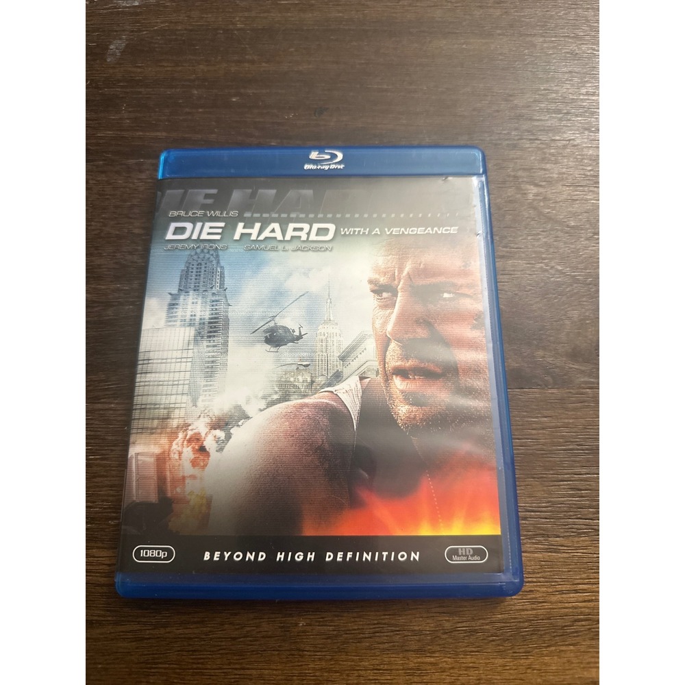 Die Hard With a‎ Vengeance Blu-ray Bruce Willis Samuel L Jackson Action Movie